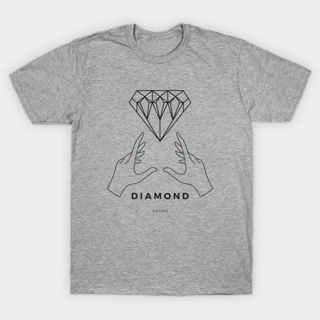 DIAMOND HANDS T-Shirt by VionStellar